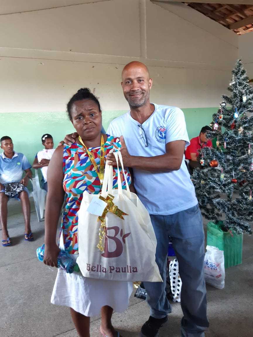 Camacã: Almoço de Natal, presentes e alegria finalizam o ano de 2019 no CAPS